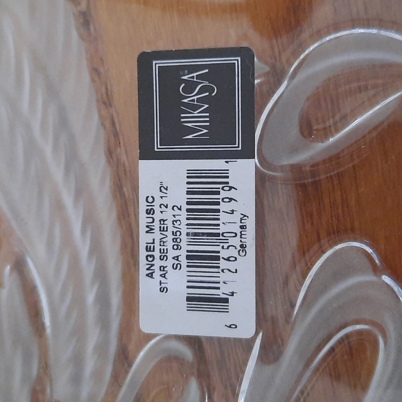 Mikasa angel star serving plate NWT - Picture 2 of 3